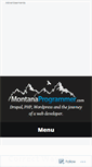 Mobile Screenshot of montanaprogrammer.com